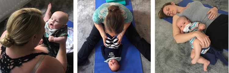 Baby and mum yoga whiteley fareham locks heath